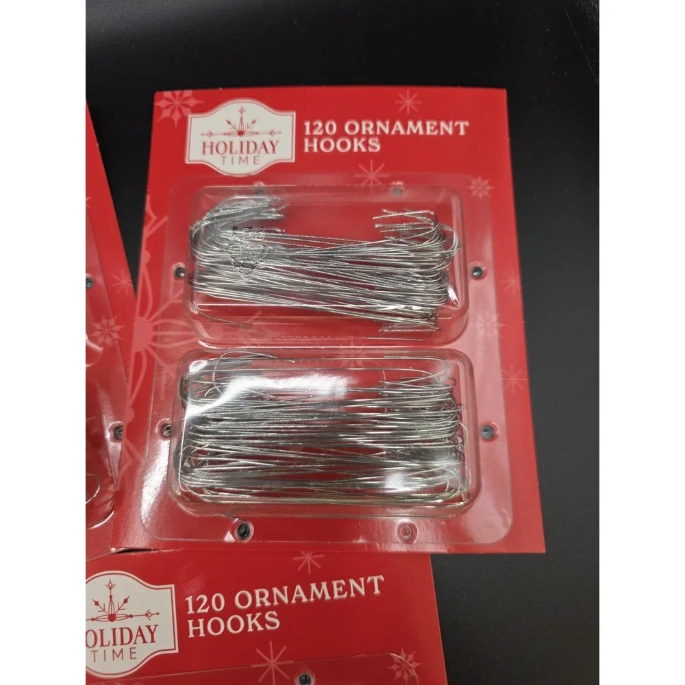 Christmas Tree Ornament Hooks 2-1/2 Inch Metal 1 pk of 120